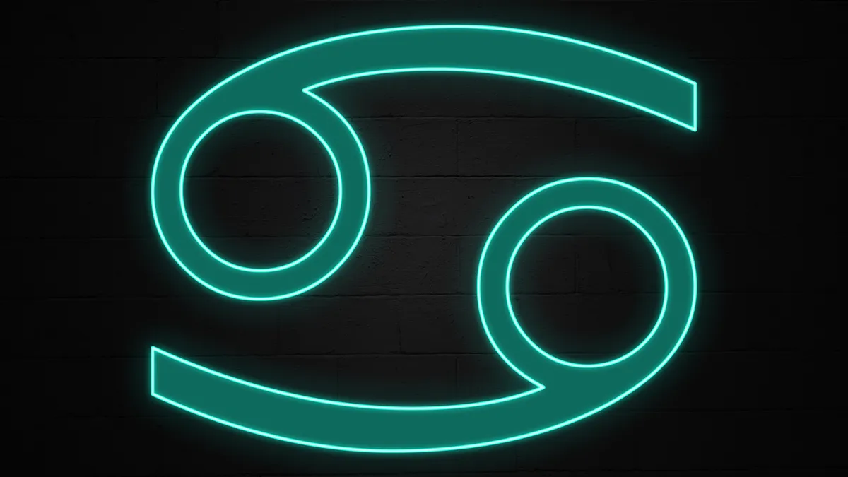 inner child healing: chiron planet symbol glowing illustration